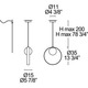 Giuko 1 Pendant - /