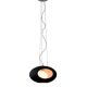 Luna Pendant - Chrome / Black Gloss