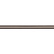 Monorail Straight Rail - Antique Bronze / Clear