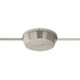 Monorail 300W 24V Surface Mount Magnetic Transformer - Satin Nickel / 