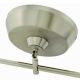 Monorail 600W 24V Sloped Ceiling Surface Mount Transformer - Satin Nickel / 