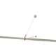 Monorail Out-Rigger Standoff - Satin Nickel / 