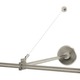 Monorail Out-Rigger Power Feed - Satin Nickel Monorail Out-Rigger Power Feed - Satin Nickel /