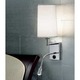 3204 Wall Sconce - Chrome / White 3204 Wall Sconce - Chrome / White