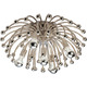Anemone Wall / Ceiling Mount - Polished Nickel / 