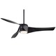 Artemis Fan - High Gloss Black / Etched Opal Artemis Fan - High Gloss Black / Etched Opal