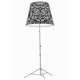 Baby Gilda Floor Lamp - Nickel / Black / White
