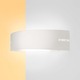 Belt Wall Sconce - Polished Chrome / Satin White