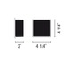 Beta Square Wall Sconce -  / 