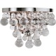 Bling Wall Sconce - Polished Nickel / Crystal Bling Wall Sconce - Polished Nickel / Crystal