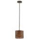 Brandon Mini Pendant - Russet Shantung Brandon Mini Pendant - / Russet Shantung