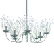 Candles And Spirits Oval Chandelier - Nickel / Crystal Candles And Spirits Oval Chandelier - Nickel / Crystal