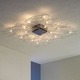 Capito Square Ceiling Mount - Stainless Steel / 