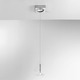 Capriccio Pendant - Chrome / Clear Capriccio Pendant - Chrome / Clear