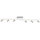Viper Off-Set Semi Flush Mount - Brushed Steel / 