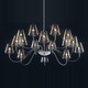 Chic 16 Light Chandelier - Chrome / Clear Chic 16 Light Chandelier - Chrome / Clear