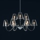 Chic 9 Light Chandelier - Chrome / Clear Chic 9 Light Chandelier - Chrome / Clear