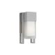 Clybourn Outdoor Wall Sconce - Graphite / Etched / Clear Clybourn Outdoor Wall Sconce - Graphite / Etched / Clear