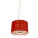 Crystal Shadow Suspension - Chrome / Red