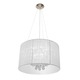 Crystal Spirits Suspension - Chrome / White
