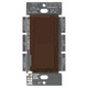 Diva Satin 1000W Incandescent Single Pole Dimmer - Sienna / 
