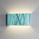 Dress Rectangular Wall Sconce - Turquoise Dress Rectangular Wall Sconce - / Turquoise