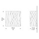Dress Square Wall Sconce -  / 