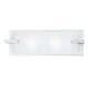 Edge Bath Bar - Polished Chrome / Opal White Edge Bath Bar - Polished Chrome / Opal White