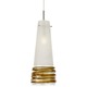 Freejack Fili Pendant - Satin Nickel / Satin/Amber Freejack Fili Pendant - Satin Nickel / Satin/Amber