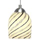 Freejack Bimbi Pendant - Satin Nickel / White Spiral Freejack Bimbi Pendant - Satin Nickel / White Spiral