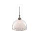 Freejack Bolla Pendant - Matte Satin Nickel / White Opal Freejack Bolla Pendant - Matte Satin Nickel / White Opal