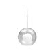 Freejack Crescent Pendant - Matte Satin Nickel / Clear/White Opal Freejack Crescent Pendant - Matte Satin Nickel / Clear/White Opal