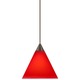 XP Kani Pendant - Bronze / Ruby Matte XP Kani Pendant - Bronze / Ruby Matte
