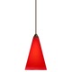 XP Kiki Pendant - Bronze / Ruby Matte XP Kiki Pendant - Bronze / Ruby Matte
