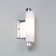 4973 Bath Bar - Satin Nickel / Matte White 4973 Bath Bar - Satin Nickel / Matte White