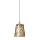 XP Nico 4 Pendant - Satin Nickel / Stone Gold Foil