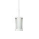 XP Pahu Pendant - Satin Nickel / Clear/Opal