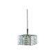 Freejack Scintillio Square Pendant - Chrome / Clear Freejack Scintillio Square Pendant - Chrome / Clear