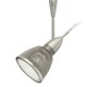 FJ Spirit Head with S2 Little Mesh Shade - Satin Nickel / Polished Nickel FJ Spirit Head with S2 Little Mesh Shade - Satin Nickel / Polished Nickel