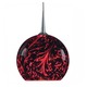 Freejack Zon Down Pendant - Chrome / Black/Red Freejack Zon Down Pendant - Chrome / Black/Red