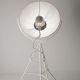 Fortuny Floor Lamp - White / White