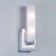 Elf 1F Vanity Wall Sconce - Satin Nickel / Opal Elf 1F Vanity Wall Sconce - Satin Nickel / Opal