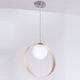 Giuko 1 Pendant - Maple / White Giuko 1 Pendant - Maple / White