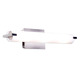 Elf 2I Bath Bar - Polished Nickel / Opal