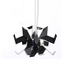 Glow 1 Pendant - Chrome / Black Glow 1 Pendant - Chrome / Black