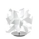 Glow Mini Table Lamp - Chrome / White Glow Mini Table Lamp - Chrome / White