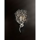 Hollywood Right Wall Sconce - Nickel Hollywood Right Wall Sconce - Nickel /