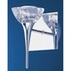 Ice Wall Sconce - Chrome / Clear Ice Wall Sconce - Chrome / Clear