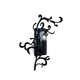 Icy Lady Left Wall Sconce - Black Icy Lady Left Wall Sconce - Black /