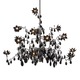 Jewel 15 Light Chandelier - Stainless Steel / Black Jewel 15 Light Chandelier - Stainless Steel / Black